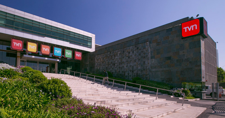 Televisión Nacional de Chile, estudios centrales en Santiago. Foto: TVN