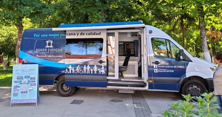 Bus de la Justicia. Foto: Poder Judicial