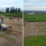 Así se ven los trabajos. Imágenes: municipio