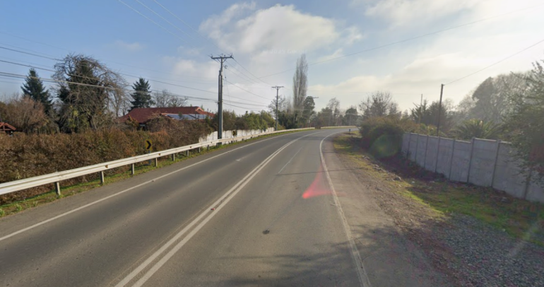 Ruta N-55. Foto: Google Street View.