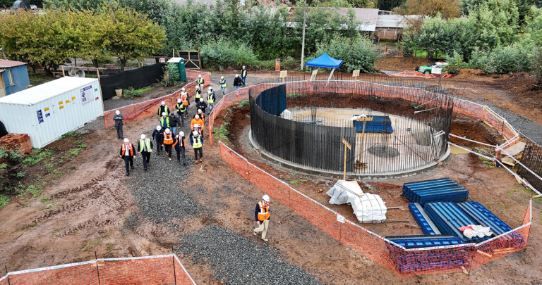 Así va el avance de las obras. Foto: MOP Ñuble