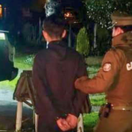 Detención. Foto: Carabineros