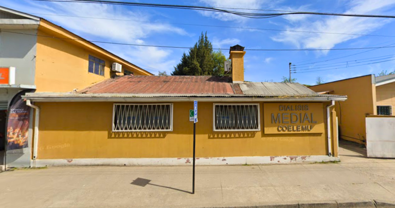 Centro de diálisis Coelemu. Foto: Google Street View