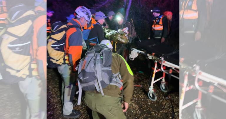 Foto del rescate: Carabineros Ñuble
