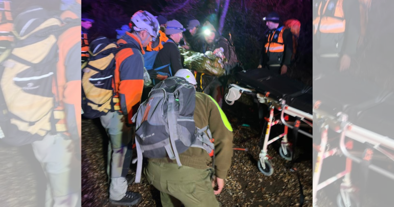 Foto del rescate: Carabineros Ñuble