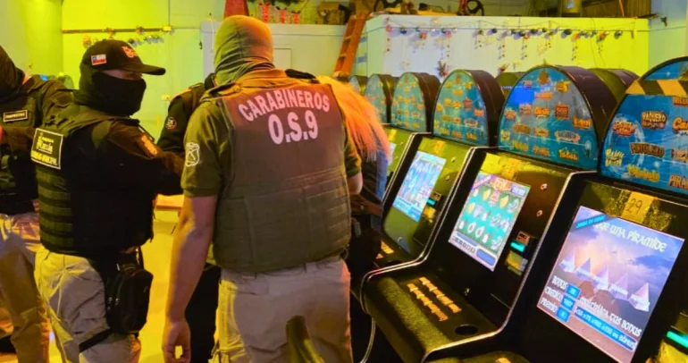 Clausura del recinto. Foto: Carabineros Ñuble