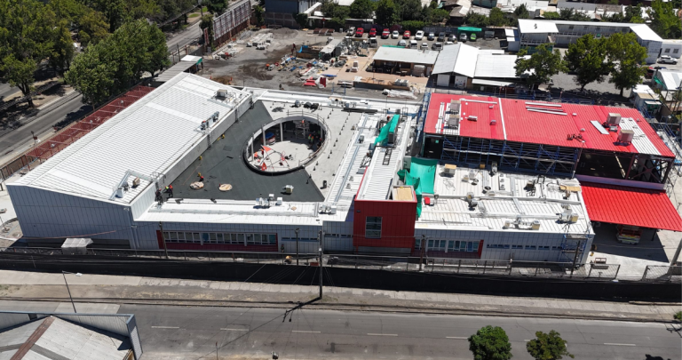 Así luce la construcción en diciembre de 2025. Foto: Instituto Teletón
