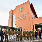 Así avanza la implementación del recinto. Foto: Carabineros.