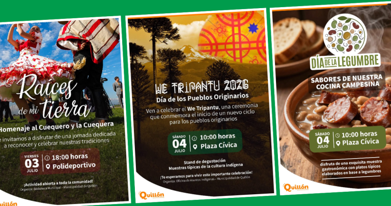 Parte de las actividades calendarizadas.
