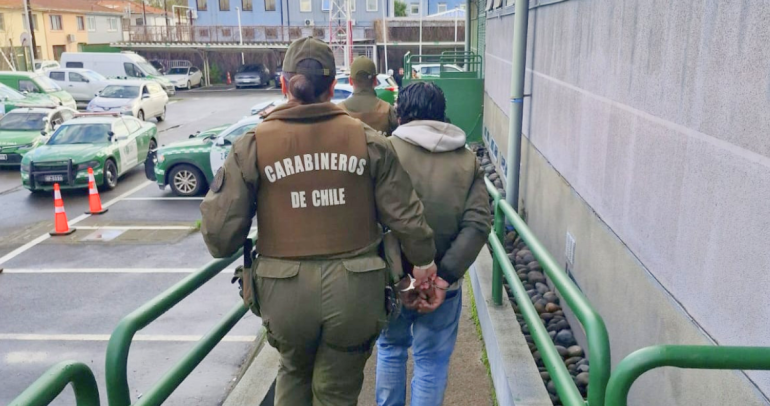 2 detenidos por robo en vivienda de Chillán: Carabineros recuperó especies avaluadas en $4 millones