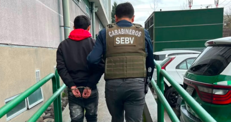 Carabineros Ñuble durante operativo de control y detención en la región