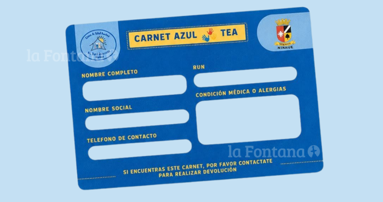 Así es el Carnet Azul, política de salud implementada en algunas comunas. Foto: Muni. Ninhue.