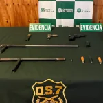 OS7 Ñuble tras operativos simultáneos donde decomisaron armas en San Ignacio y drogas en Chillán