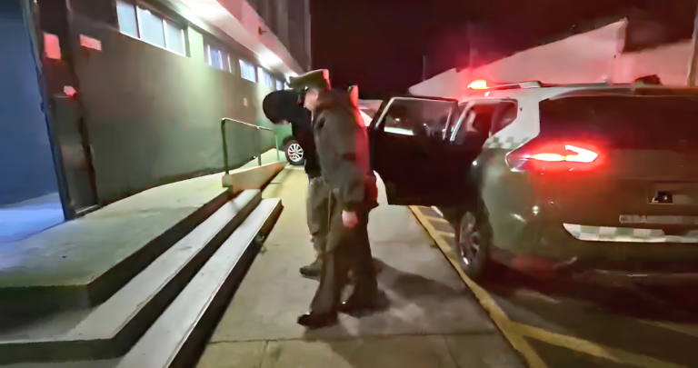 Detienen en Bulnes a hombre con 2 órdenes vigentes que violaba medida cautelar de VIF