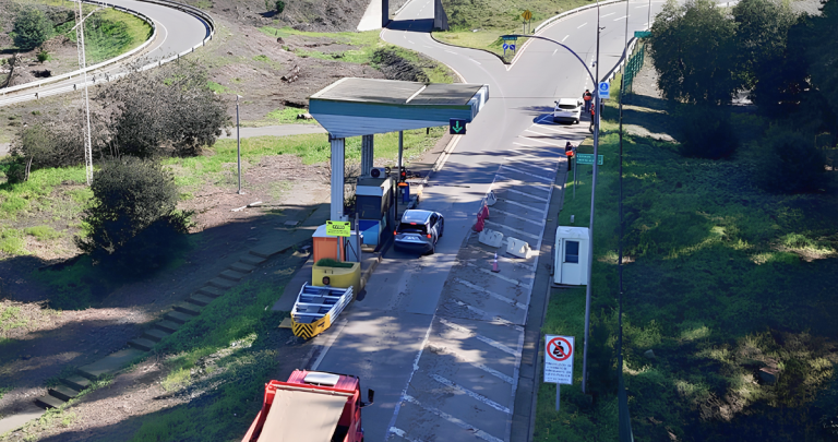 Plazas de peaje en Ruta del Itata desde ahora tienen también pago con TAG