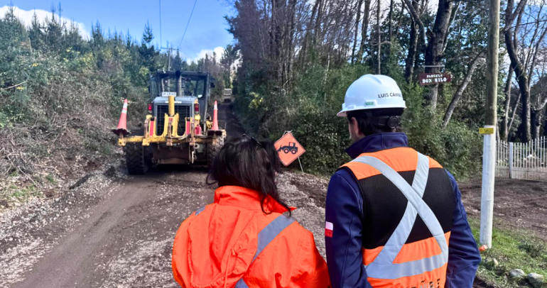Quedan 5 caminos cortados en Ñuble del total de 137 rutas afectadas por los temporales
