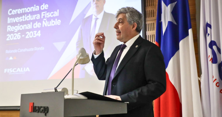 Rolando Canahuate asume como nuevo Fiscal Regional de Ñuble: es chillanejo y lleva 23 años en Fiscalía