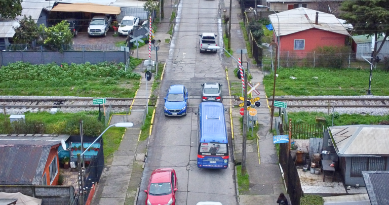 Reunión sobre el paso bajo nivel en San Carlos, sector Ultraestación, calle Vicuña Mackenna