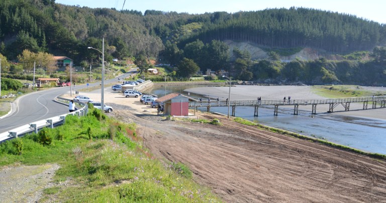 Sector de Buchupureo, en Cobquecura, frente al mar. Foto: Christian Córdova (Wikimedia)