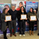 34 cuidadoras de Chillán Viejo y Pinto se certifican para atender a personas con dependencia
