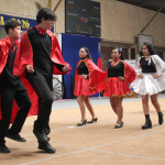 Parte de la presentación de los estudiantes. Foto: Liceo Politécnico.