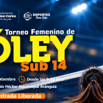 San Carlos recibirá torneo femenino de vóleibol Sub-14 este domingo entrada es gratuita