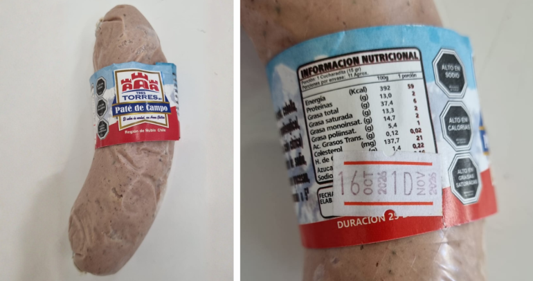 Alerta alimentaria en Ñuble y Biobío: ordenan retirar paté producida en Chillán por listeria