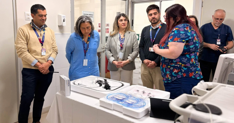 Hospital de Bulnes incorpora nuevo colonoscopio para ampliar detección de cáncer colorrectal