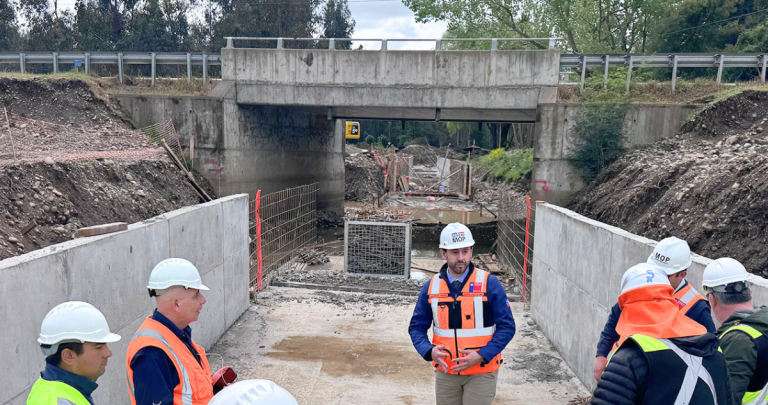 Obras en Canal Matriz Ñiquén alcanzan 45% y podrían terminar antes de lo previsto